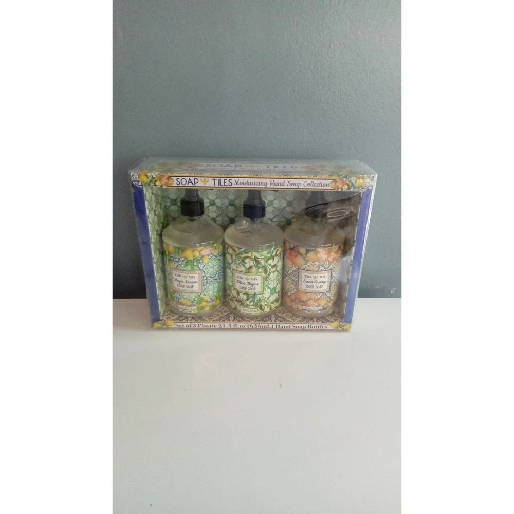 Soap Tress Moisturizing Hand‎ Soap Collection - Meyer Lemon, Olive Thyme